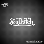 Von Dutch Sticker